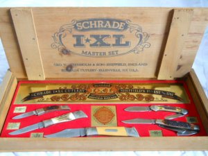 Schrade I*XL Master Set USA Mint