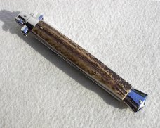 NEW 13" ITALIAN STILETTO GENUINE STAG FRANK BELTRAME KNIFE 