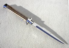 NEW 13" ITALIAN STILETTO GENUINE STAG FRANK BELTRAME KNIFE 