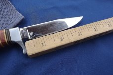 VINTAGE OTHELLO FIXED BLADE KNIFE.  ANTON WINGEN JR.  SOLINGEN GERMANY