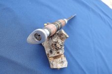 VINTAGE OTHELLO FIXED BLADE KNIFE.  ANTON WINGEN JR.  SOLINGEN GERMANY