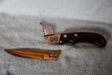 Queen Cutlery # 46 Abalone Wharncliff Pocket  Knife   #71