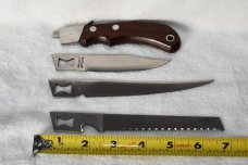 Queen Cutlery # 46 Abalone Wharncliff Pocket  Knife   #71