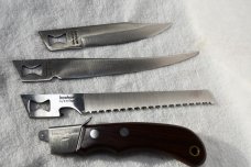 Queen Cutlery # 46 Abalone Wharncliff Pocket  Knife   #71