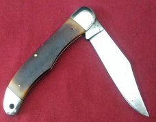 Case 1989 73087 SS Wood Stockman  3 blade Knife . 