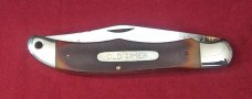 Case 1989 73087 SS Wood Stockman  3 blade Knife . 