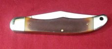 Case 1989 73087 SS Wood Stockman  3 blade Knife . 