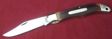 Case 1989 73087 SS Wood Stockman  3 blade Knife . 