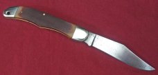Case 1989 73087 SS Wood Stockman  3 blade Knife . 