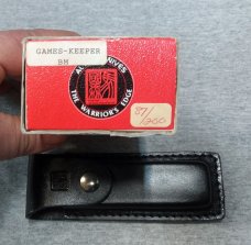 Al Mar Games-Keeper, Box & Sheath Only - Knife Not Included Al Mar Games-Keeper, Box & Sheath Only - Knife Not Included