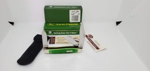 W R Case John Deere 2003 Large Stockman 6375 Knife