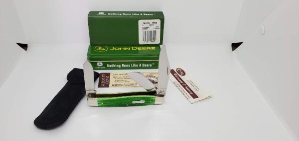W R Case John Deere 2003 Large Stockman 6375 Knife W R Case John Deere 2003 Large Stockman 6375 Knife