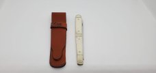 CASE XX USA 6100 Natural Smooth Bone 2012 MELON TESTER Case Knife CASE XX USA 6100 Natural Smooth Bone 2012 MELON TESTER Case Knife