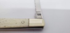 CASE XX USA 6100 Natural Smooth Bone 2012 MELON TESTER Case Knife CASE XX USA 6100 Natural Smooth Bone 2012 MELON TESTER Case Knife