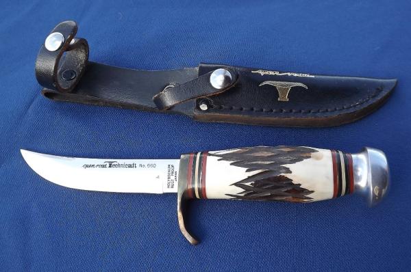 OPEN ROAD TECHNICRAFT NO. 660 FIXED BLADE KNIFE / SHEATH. MADE IN JAPAN!!! HUNTING KNIFE OPEN ROAD TECHNICRAFT NO. 660 FIXED BLADE KNIFE / SHEATH. MADE IN JAPAN!!! HUNTING KNIFE