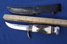 OPEN ROAD TECHNICRAFT NO. 660 FIXED BLADE KNIFE / SHEATH. MADE IN JAPAN!!! HUNTING KNIFE OPEN ROAD TECHNICRAFT NO. 660 FIXED BLADE KNIFE / SHEATH. MADE IN JAPAN!!! HUNTING KNIFE