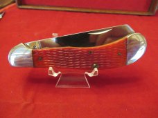 Case XX Red Bone Saddle Horn Pattern # 62100 SS NKCA 1999 Case XX Red Bone Saddle Horn Pattern # 62100 SS NKCA 1999
