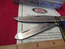 Case XX 2011 Colt Collaboration Trapper Pattern # 4254 SS Case XX 2011 Colt Collaboration Trapper Pattern # 4254 SS