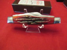 Schrade USA Old Timer Gift Set SGS-1 Delrin 152OT Sharpfinger & 34OT Middleman Stockman Knife - NIB Schrade USA Old Timer Gift Set SGS-1 Delrin 152OT Sharpfinger & 34OT Middleman Stockman Knife - NIB