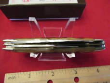 Rigid USA R1 Sidewinder Wood Fixed Blade Sheath Knife - NOS in Box Rigid USA R1 Sidewinder Wood Fixed Blade Sheath Knife - NOS in Box