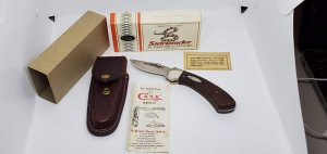 Case XX 10 Dot (1980) Sidewinder with Sheath Knife