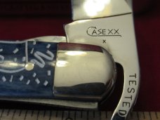 Case XX 2009 Navy Blue Russlock Pattern # 61953L SS Case XX 2009 Navy Blue Russlock Pattern # 61953L SS