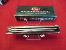 Case XX USA 1975 Wood P137 SS Kentucky Bicentennial Sodbuster Knife - NIB