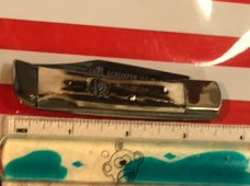Vintage Carl Schlieper / German Eye Brand -Single Blade Lockback Knife +Great Fat Stag Handles -NOS Vintage Carl Schlieper / German Eye Brand -Single Blade Lockback Knife +Great Fat Stag Handles -NOS