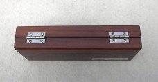  VINTAGE ORIGINAL CASE XX BUFFALO WOODEN BOX W/SLEEVE - NO KNIFE 