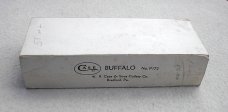  VINTAGE ORIGINAL CASE XX BUFFALO WOODEN BOX W/SLEEVE - NO KNIFE 