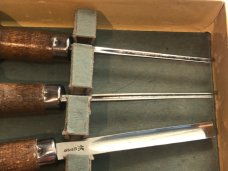 Vintage J A Henckels Wood Carving Tools/Chisels -NM Cond -Lightly Used & Don't Appear Ever Sharpened Vintage J A Henckels Wood Carving Tools/Chisels -NM Cond -Lightly Used & Don't Appear Ever Sharpened