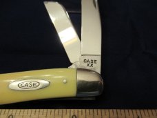 Case XX  Yellow Stockman Pattern # 3318 HE