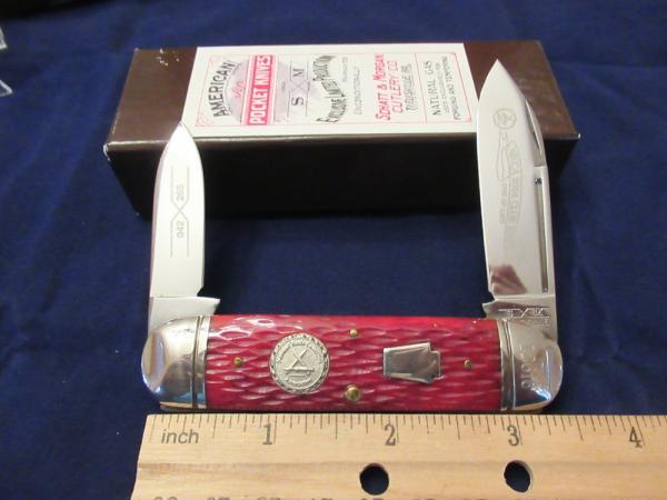 Schatt & Morgan 2004  Red Bone Equal End Pattern # 042265 For the NKCA 