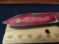 Schatt & Morgan 2004  Red Bone Equal End Pattern # 042265 For the NKCA 