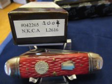 Schatt & Morgan 2004  Red Bone Equal End Pattern # 042265 For the NKCA 