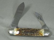 QUEEN CUTLERY STAG CIGAR 1981 NKCA CLUB KNIFE QUEEN CUTLERY STAG CIGAR 1981 NKCA CLUB KNIFE