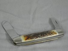 QUEEN CUTLERY STAG CIGAR 1981 NKCA CLUB KNIFE QUEEN CUTLERY STAG CIGAR 1981 NKCA CLUB KNIFE