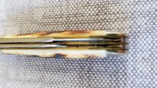 Great Eastern Cutlery Northfield 182216 Natural Stag Beagle Knife,MIT,GEC #30 of 100 made