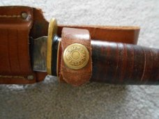Western USA L66 Fixed Blade Knife and a sheath