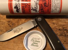 Buck 510 1-dot Engraved Aluminun knife. Buck 510 1-dot Engraved Aluminun knife.