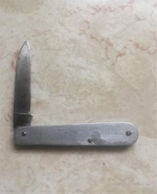 German Eye 3 Eye Premium Quality Hammer Forged Yellow Stockman Knife