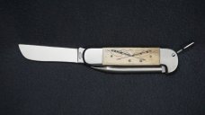 + VTG RARE SCRIMSHAW NATIONAL BLADE NJ USA SURGICAL STEEL JAPAN Marlin Spike Rigging Knife + + VTG RARE SCRIMSHAW NATIONAL BLADE NJ USA SURGICAL STEEL JAPAN Marlin Spike Rigging Knife +