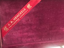 Vint JA Henckels Friodur Set of 6 Stag Handled Steak Knives -Solingen -USED items Good for Camping Vint JA Henckels Friodur Set of 6 Stag Handled Steak Knives -Solingen -USED items Good for Camping