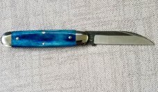 Northwoods Delta Jack Knife,Blue Camel Bone,GEC SFO,2017,1 OF 97 MADE,New