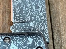 A.G. Russell San Mai Damascus Lockback Made in Japan Factory Second A.G. Russell San Mai Damascus Lockback Made in Japan Factory Second