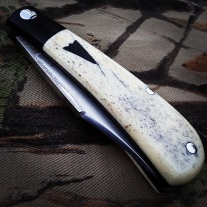 K'roo (Willem O'Kelly) Lanny's Clip Lightweight Giraffe Bone and G10