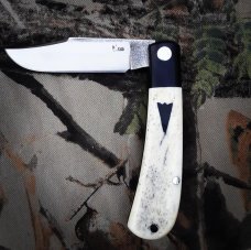 K'roo (Willem O'Kelly) Lanny's Clip Lightweight Giraffe Bone and G10 K'roo (Willem O'Kelly) Lanny's Clip Lightweight Giraffe Bone and G10