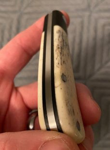 K'roo (Willem O'Kelly) Lanny's Clip Lightweight Giraffe Bone and G10 K'roo (Willem O'Kelly) Lanny's Clip Lightweight Giraffe Bone and G10