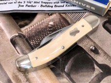 Bulldog Brand Mastodon Ivory Sowbelly Anniversary Knife with COA & Box  