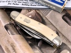 Bulldog Brand Mastodon Ivory Sowbelly Anniversary Knife with COA & Box  